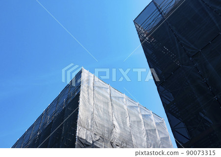 Construction site of collective housing 90073315