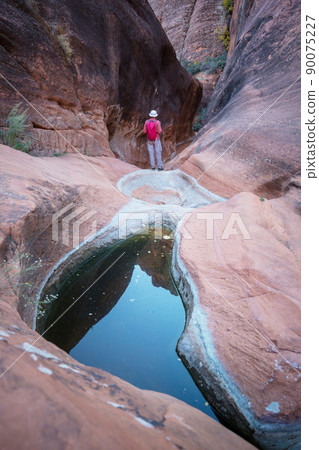 Slot canyon Slot canyon 90075227