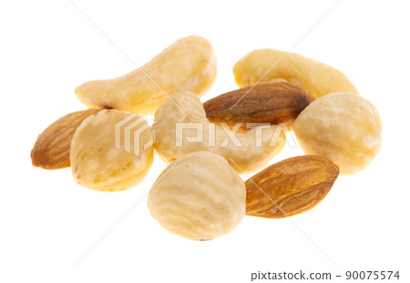 nuts isolated nuts isolated 90075574