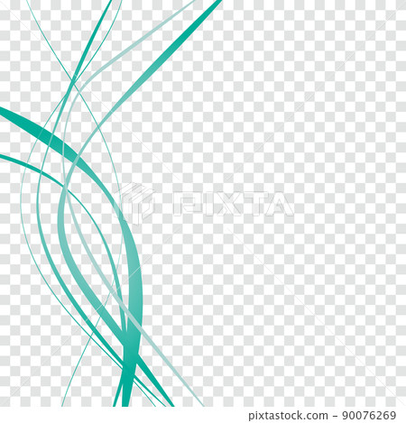 blue wavy lines. abstract illustration. vector background. eps 10 blue wavy lines. abstract illustration. vector background. eps 10 90076269