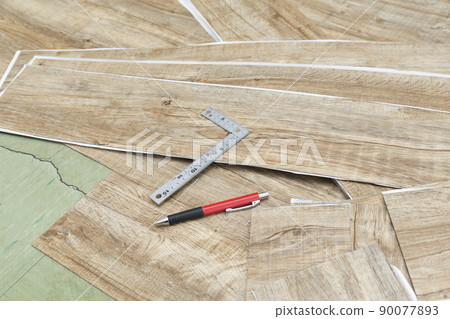 Floor pasting work 90077893