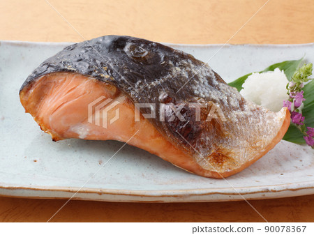 烤三文魚片 烤三文魚片 90078367