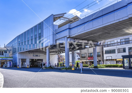 Cityscape of Ota-ku, Tokyo Zoshiki Station 90080301