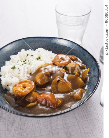 Seafood curry rice 90080314