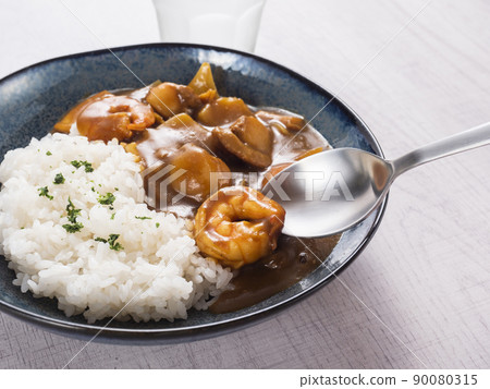 Seafood curry rice 90080315
