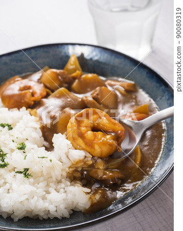 Seafood curry rice 90080319