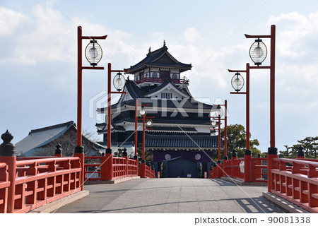 Kiyosu Castle Simulated castle tower and Otebashi Kiyosu Castle Simulated castle tower and Otebashi 90081338