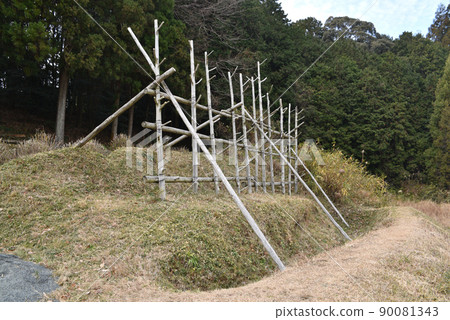 Horse fence restored to the old battlefield of Shitarahara Horse fence restored to the old battlefield of Shitarahara 90081343