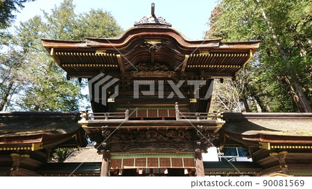 Shinano Kuniichinomiya Suwa Taisha Shrine Harumiya Haiden Shinano Kuniichinomiya Suwa Taisha Shrine Harumiya Haiden 90081569