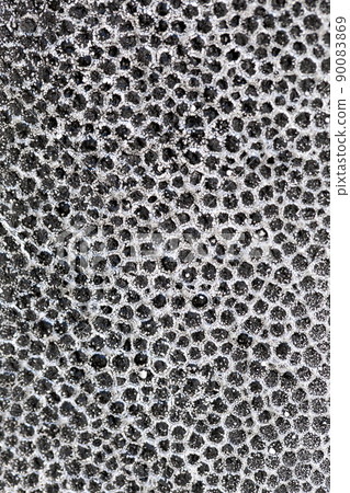 Background from black and white styrofoam ball texture Background from black and white styrofoam ball texture 90083869