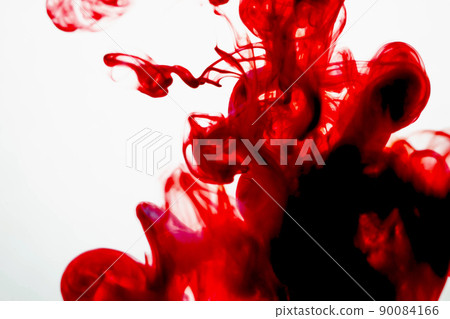 selective soft focus red liquid like blood drop in to clear water selective soft focus red liquid like blood drop in to clear water 90084166