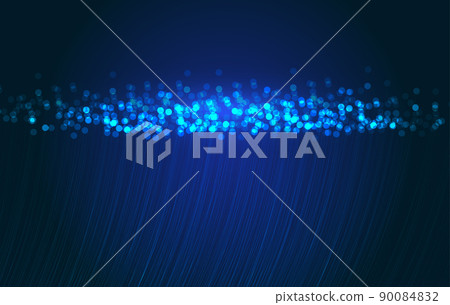 Blue technology particle lines internet technology big data texture background Blue technology particle lines internet technology big data texture background 90084832