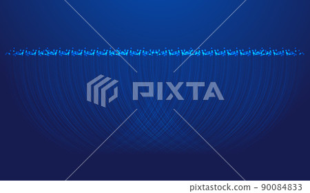 Blue technology particle lines internet technology big data texture background Blue technology particle lines internet technology big data texture background 90084833