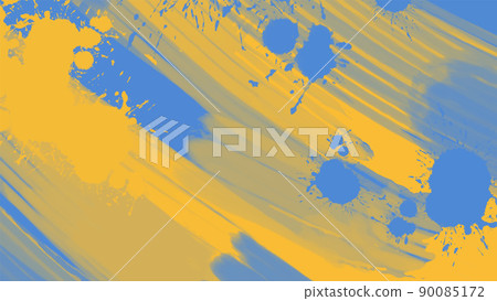 Abstract Blue Yellow paint Background. Vector illustration design Abstract Blue Yellow paint Background. Vector illustration design 90085172