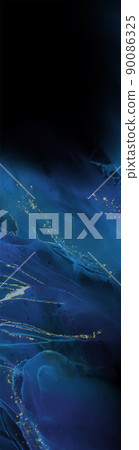 Elegant banner template design with color paint. 90086325