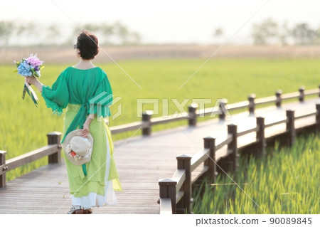 Travel, reed field scenery, Suncheon Bay Wetland Travel, reed field scenery, Suncheon Bay Wetland 90089845