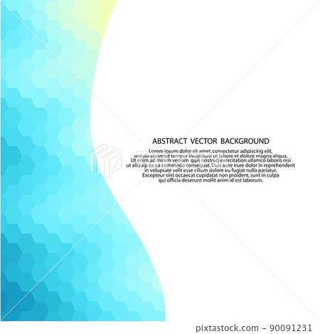 blue hexagons. background for presentation. template for advertising. eps 10 blue hexagons. background for presentation. template for advertising. eps 10 90091231