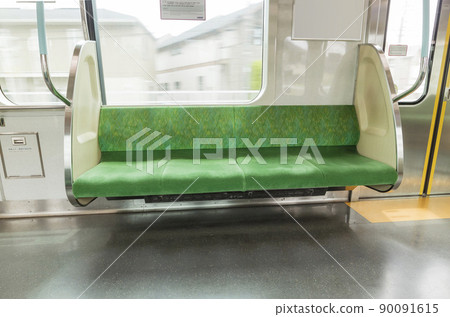 京王線 開往新宿府中站 府中站 Home Car Seat Green Door 京王線 開往新宿府中站 府中站 Home Car Seat Green Door 90091615