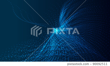 Divergent particle flow internet technology big data background Divergent particle flow internet technology big data background 90092511