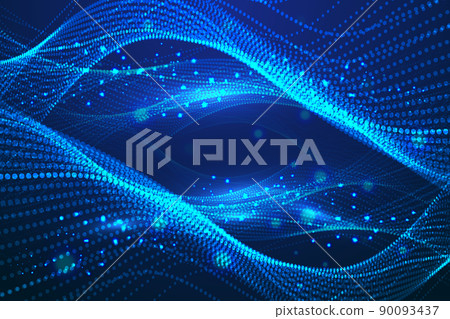 流動的粒子與粒子線互聯網科技大數據背景 流動的粒子與粒子線互聯網科技大數據背景 90093437