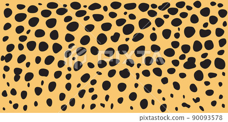 Cheetah fur color background vector illustration 90093578