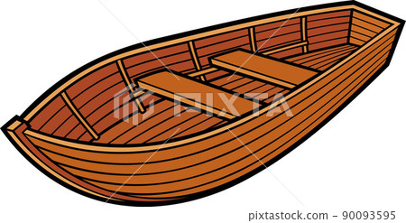 Wooden boat 90093595