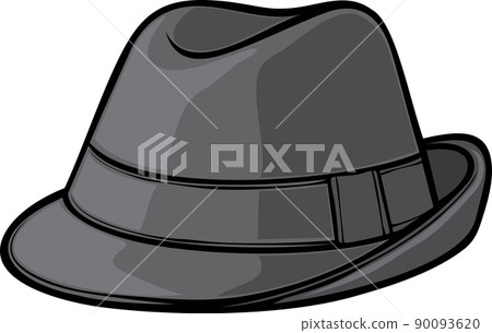 Men's classic fedora hat Men's classic fedora hat 90093620