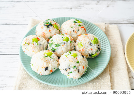 Crab stick and green vegetable chumoppa 90093995