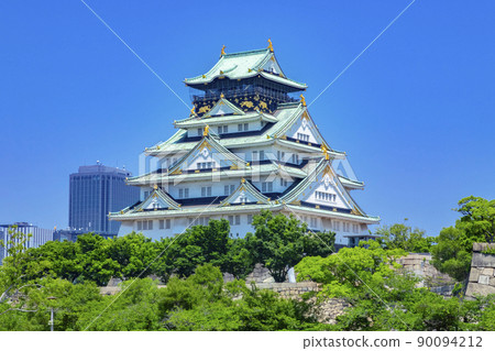 Osaka Castle Fresh Green Osaka Castle Fresh Green 90094212