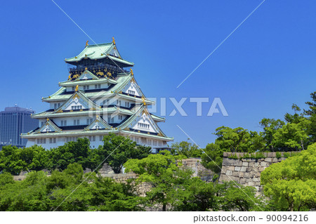 Osaka Castle Fresh Green 90094216