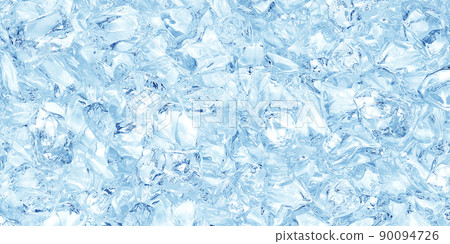 Ice illustration real background full surface Ice illustration real background full surface 90094726