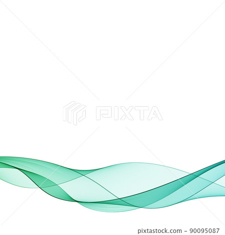 green wave. abstract illustrationlayout for advertising. eps 10 green wave. abstract illustrationlayout for advertising. eps 10 90095087
