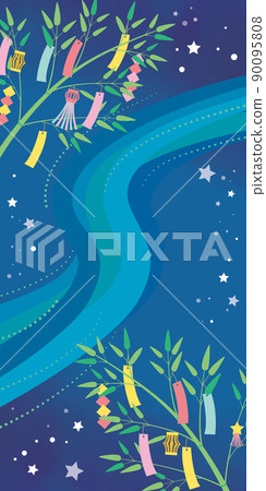 Tanabata design background 90095808