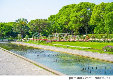 兵庫縣須磨離休公園噴泉廣場 兵庫縣須磨離休公園噴泉廣場 90096064