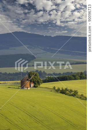 Windmill in Chvalkovice, Southern Moravia, Czech Republic Windmill in Chvalkovice, Southern Moravia, Czech Republic 90096713