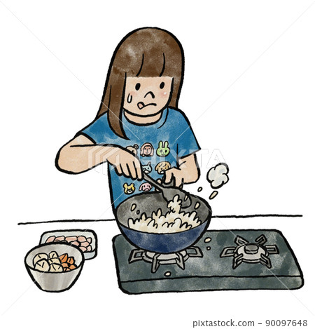 煎洋蔥的女孩 煎洋蔥的女孩 90097648