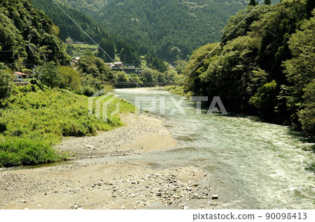 The river scenery I saw someday The river scenery I saw someday 90098413