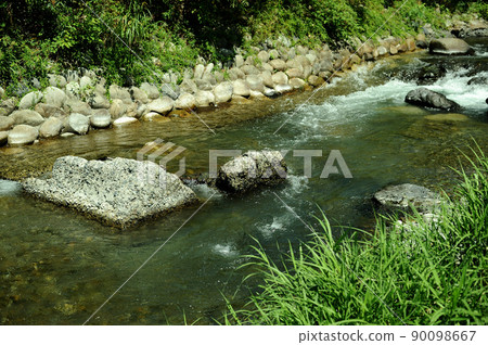Stream water flow Stream water flow 90098667