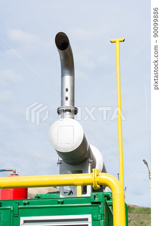 Diesel electric generator used as a backup power source Diesel electric generator used as a backup power source 90099886