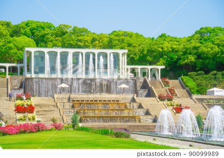 兵庫縣須磨離休公園玫瑰園 兵庫縣須磨離休公園玫瑰園 90099989