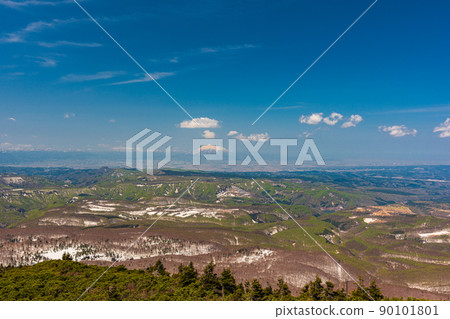 青森縣漫步，漫步八甲田山頂 360度全景 90101801