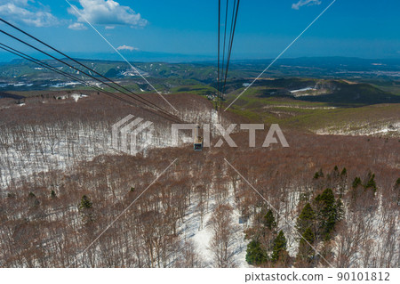 Aomori prefecture strolling, view from Hakkoda mountain cable car Aomori prefecture strolling, view from Hakkoda mountain cable car 90101812