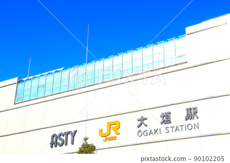 大垣市JR大垣站風景 90102205