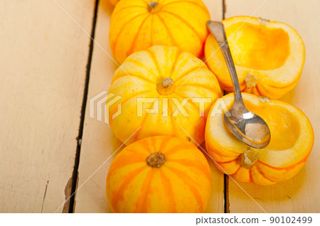 fresh yellow pumpkin 90102499