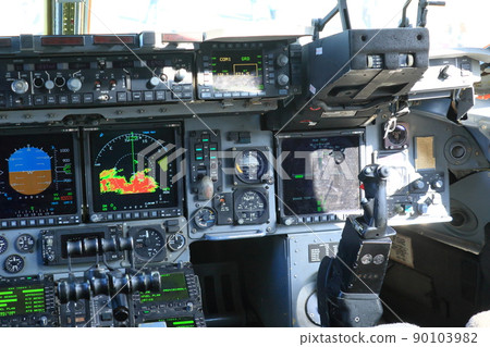 Cockpit cockpit transport aircraft cockpit 90103982