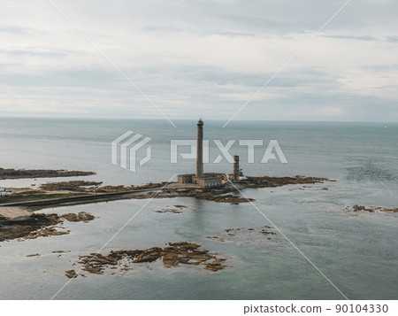 The gatteville lighthouse in Normandy 90104330