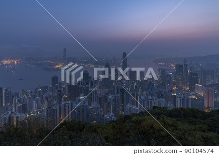 Hong Kong skyscrapers skyline cityscape Hong Kong skyscrapers skyline cityscape 90104574
