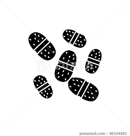 Enterococcus color line icon. Human diseases. 90104885
