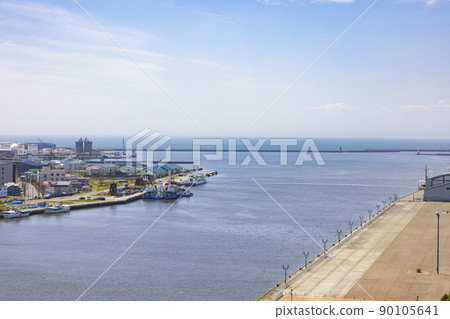 在釧路港景觀 90105641