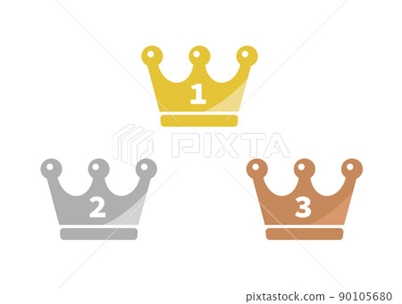 Ranking crown - Stock Illustration [90105680] - PIXTA